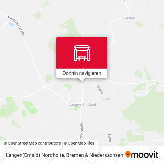 Langen(Emsld) Nordholte Karte