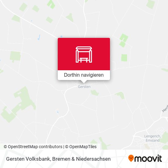 Gersten Volksbank Karte