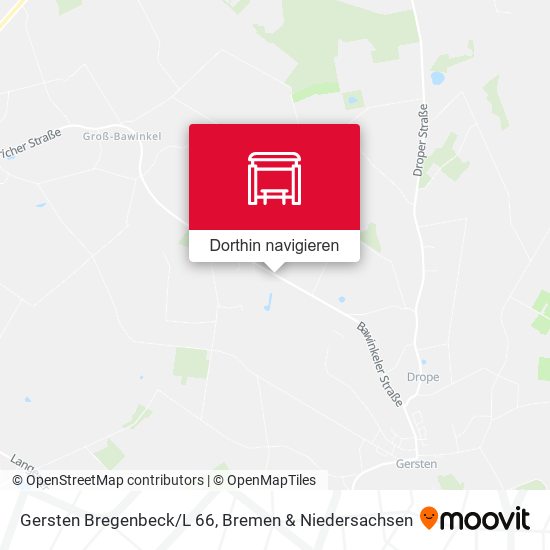 Gersten Bregenbeck/L 66 Karte