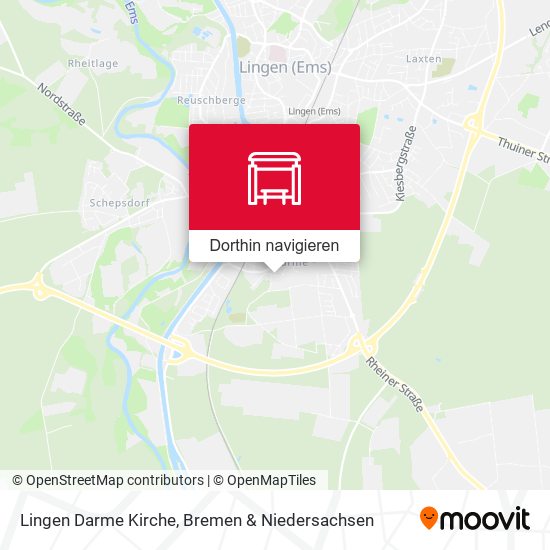 Lingen Darme Kirche Karte