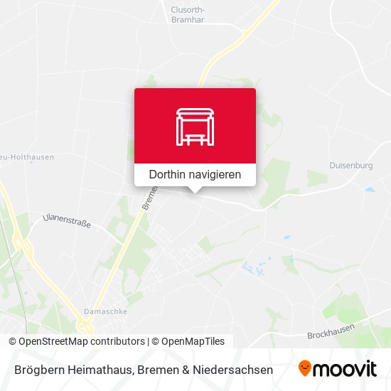 Brögbern Heimathaus Karte