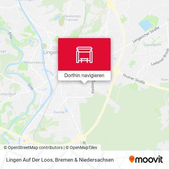 Lingen Auf Der Loos Karte