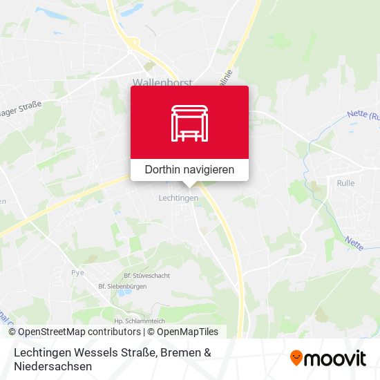 Lechtingen Wessels Straße Karte