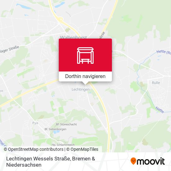 Lechtingen Wessels Straße Karte