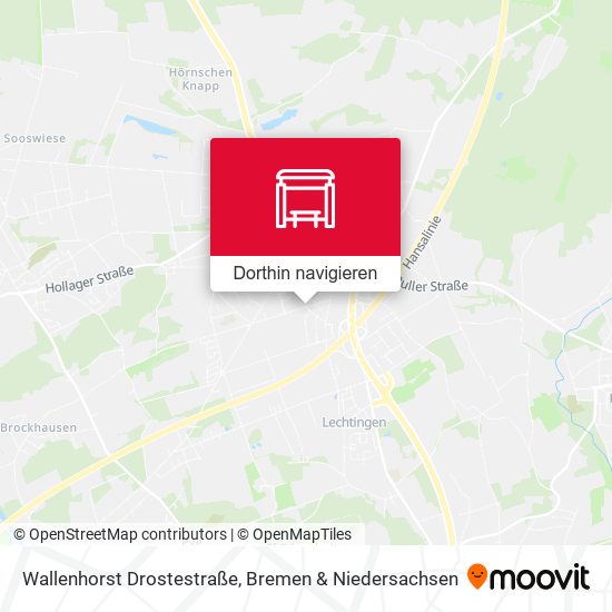 Wallenhorst Drostestraße Karte