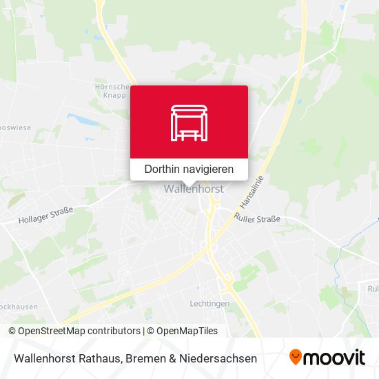 Wallenhorst Rathaus Karte