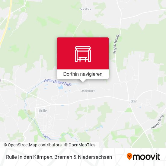 Rulle In den Kämpen Karte