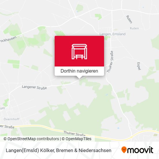 Langen(Emsld) Kölker Karte