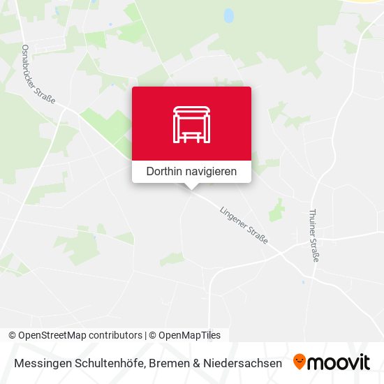 Messingen Schultenhöfe Karte