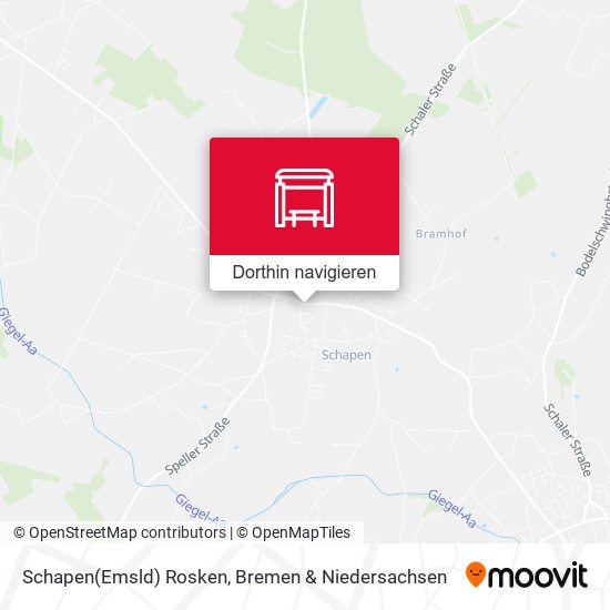 Schapen(Emsld) Rosken Karte