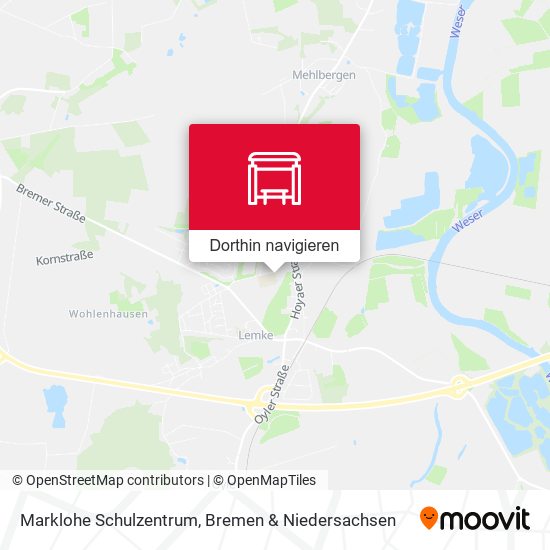 Marklohe Schulzentrum Karte