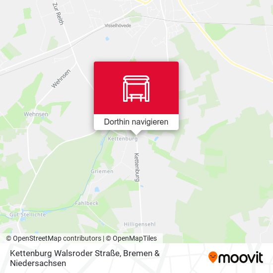 Kettenburg Walsroder Straße Karte
