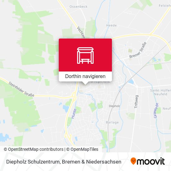 Diepholz Schulzentrum Karte