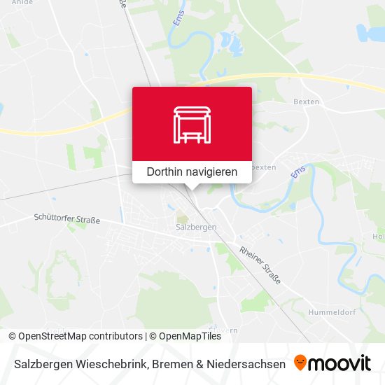 Salzbergen Wieschebrink Karte