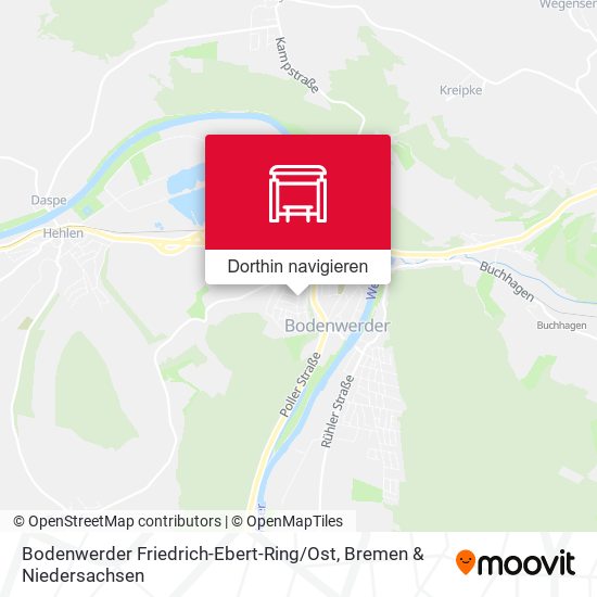 Bodenwerder Friedrich-Ebert-Ring / Ost Karte