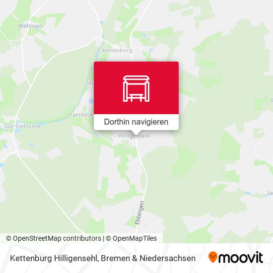 Kettenburg Hilligensehl Karte
