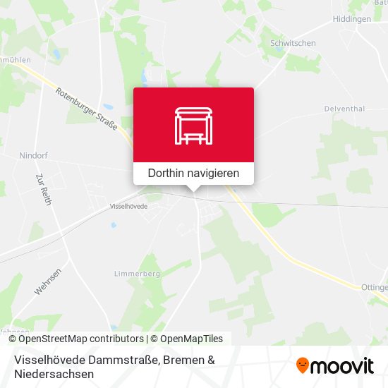 Visselhövede Dammstraße Karte