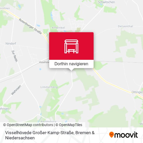 Visselhövede Großer-Kamp-Straße Karte