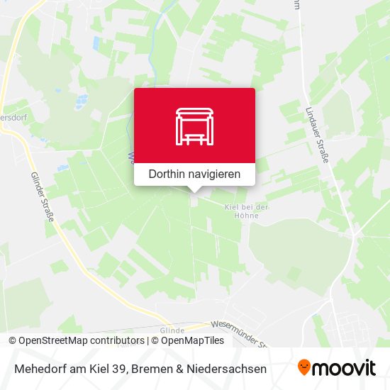 Mehedorf am Kiel 39 Karte