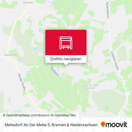 Mehedorf An Der Mehe 5 Karte
