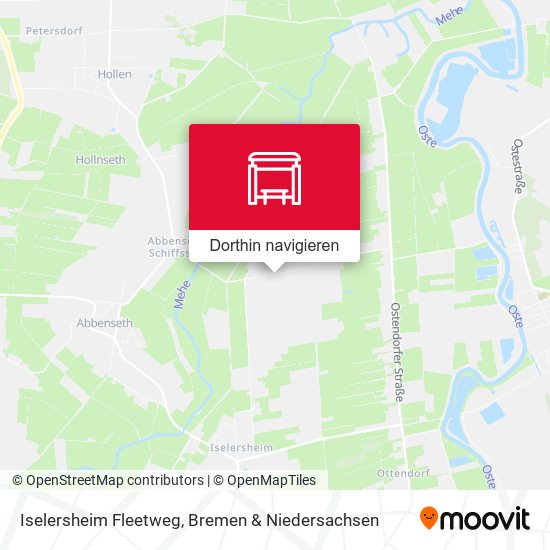 Iselersheim Fleetweg Karte