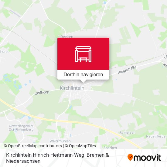 Kirchlinteln Hinrich-Heitmann-Weg Karte