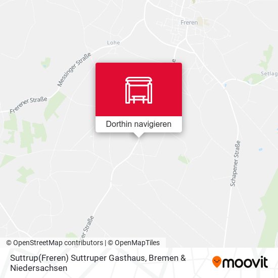 Suttrup(Freren) Suttruper Gasthaus Karte