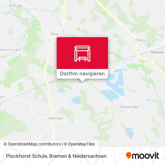 Plockhorst Schule Karte