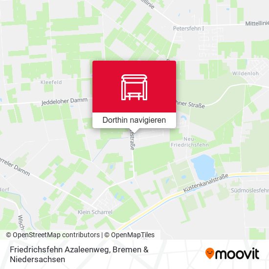 Friedrichsfehn Azaleenweg Karte