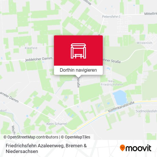 Friedrichsfehn Azaleenweg Karte
