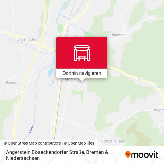 Angerstein Böseckendorfer Straße Karte