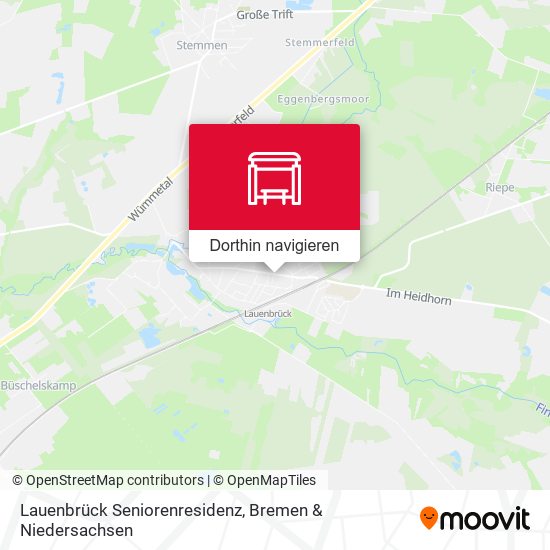 Lauenbrück Seniorenresidenz Karte