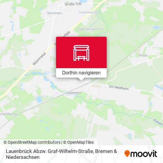 Lauenbrück Abzw. Graf-Wilhelm-Straße Karte