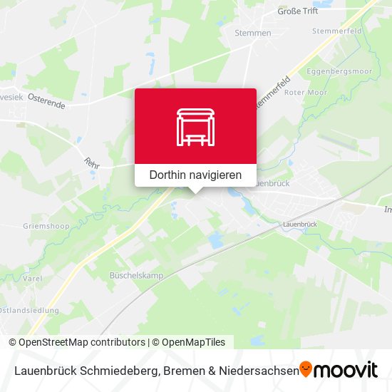 Lauenbrück Schmiedeberg Karte