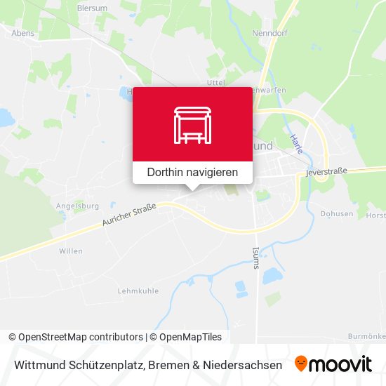 Wittmund Schützenplatz Karte