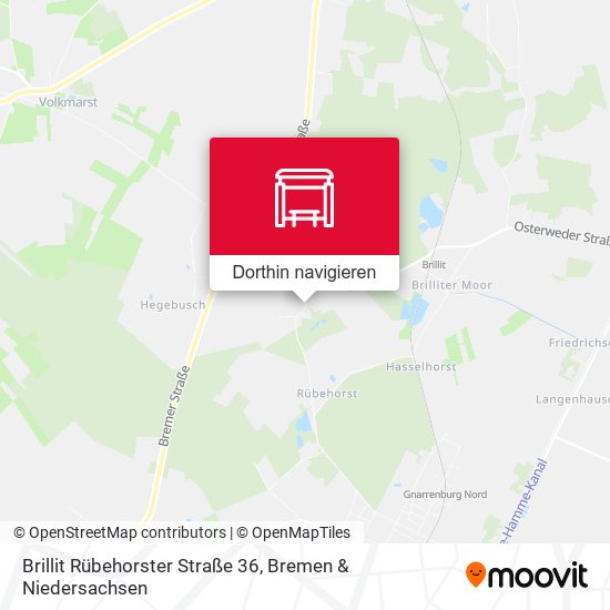 Brillit Rübehorster Straße 36 Karte