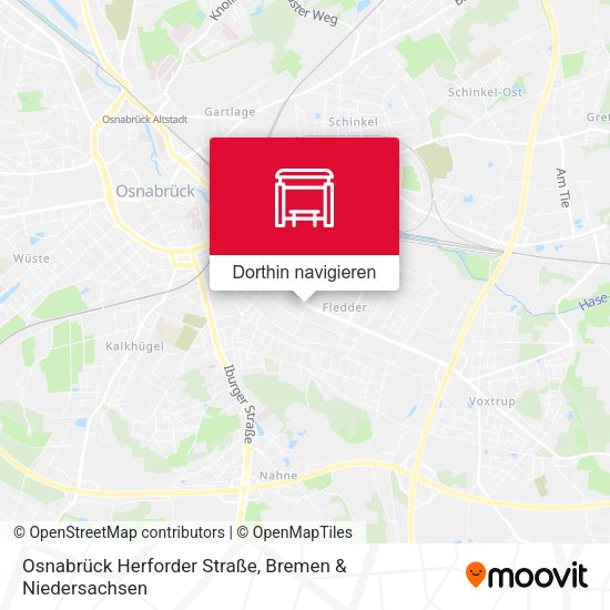 Osnabrück Herforder Straße Karte