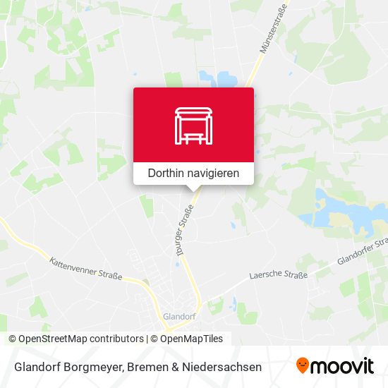 Glandorf Borgmeyer Karte
