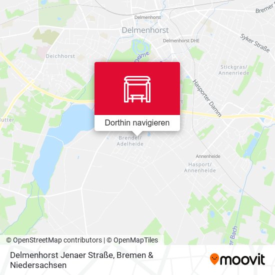 Delmenhorst Jenaer Straße Karte