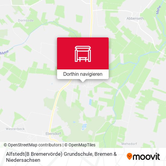 Alfstedt(B Bremervörde) Grundschule Karte