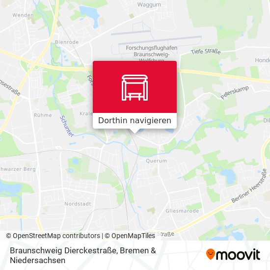 Braunschweig Dierckestraße Karte