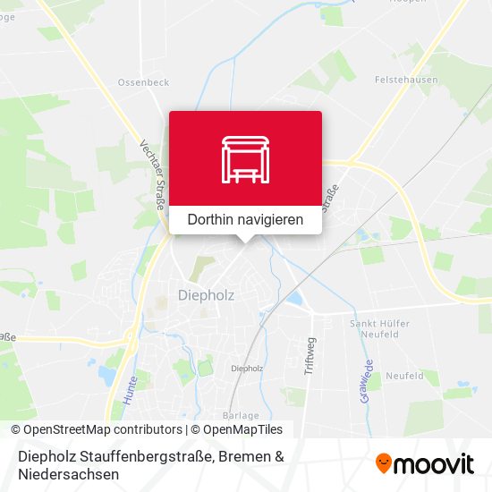 Diepholz Stauffenbergstraße Karte