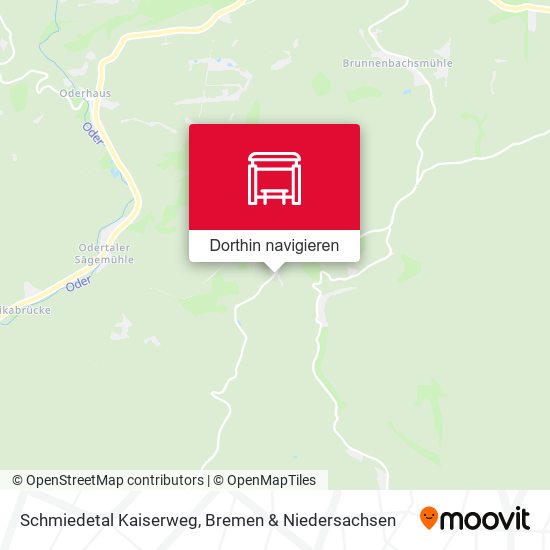 Schmiedetal Kaiserweg Karte