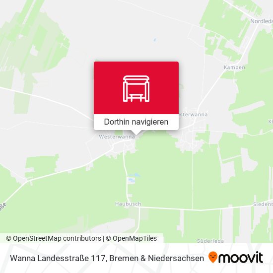 Wanna Landesstraße 117 Karte