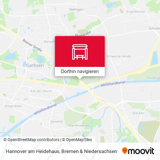 Hannover am Heidehaus Karte