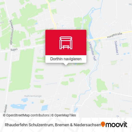 Rhauderfehn Schulzentrum Karte