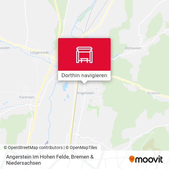 Angerstein Im Hohen Felde Karte