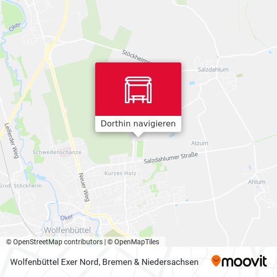 Wolfenbüttel Exer Nord Karte