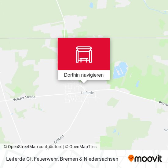 Leiferde Gf, Feuerwehr Karte
