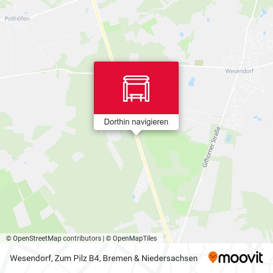 Wesendorf, Zum Pilz B4 Karte